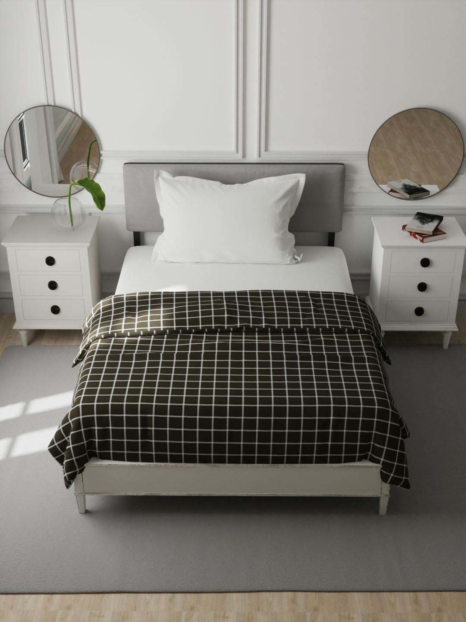 JaipurFabric Green Cotton 150 GSM Reversible Ac Dohar