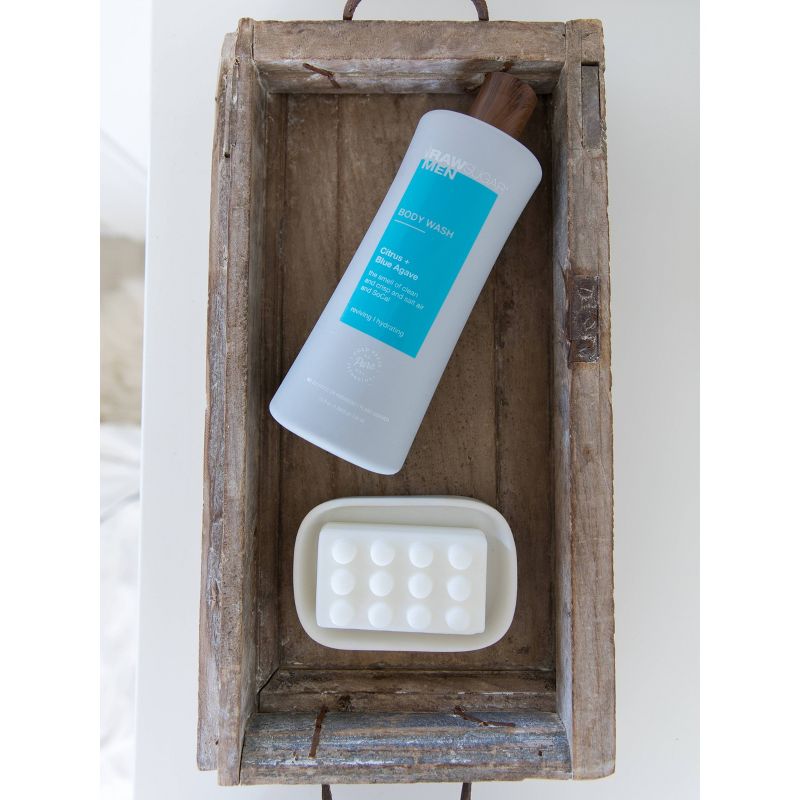 Raw Sugar Men's Body Wash Citrus + Blue Agave - 25 fl oz