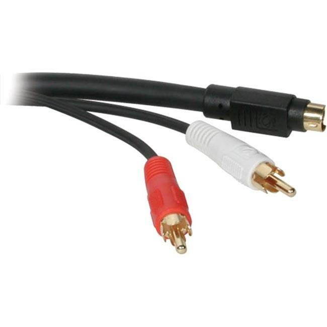 C2G / Cables to Go Value Series 2325 SVideo/RCA Type Audio Cable (50 Feet)