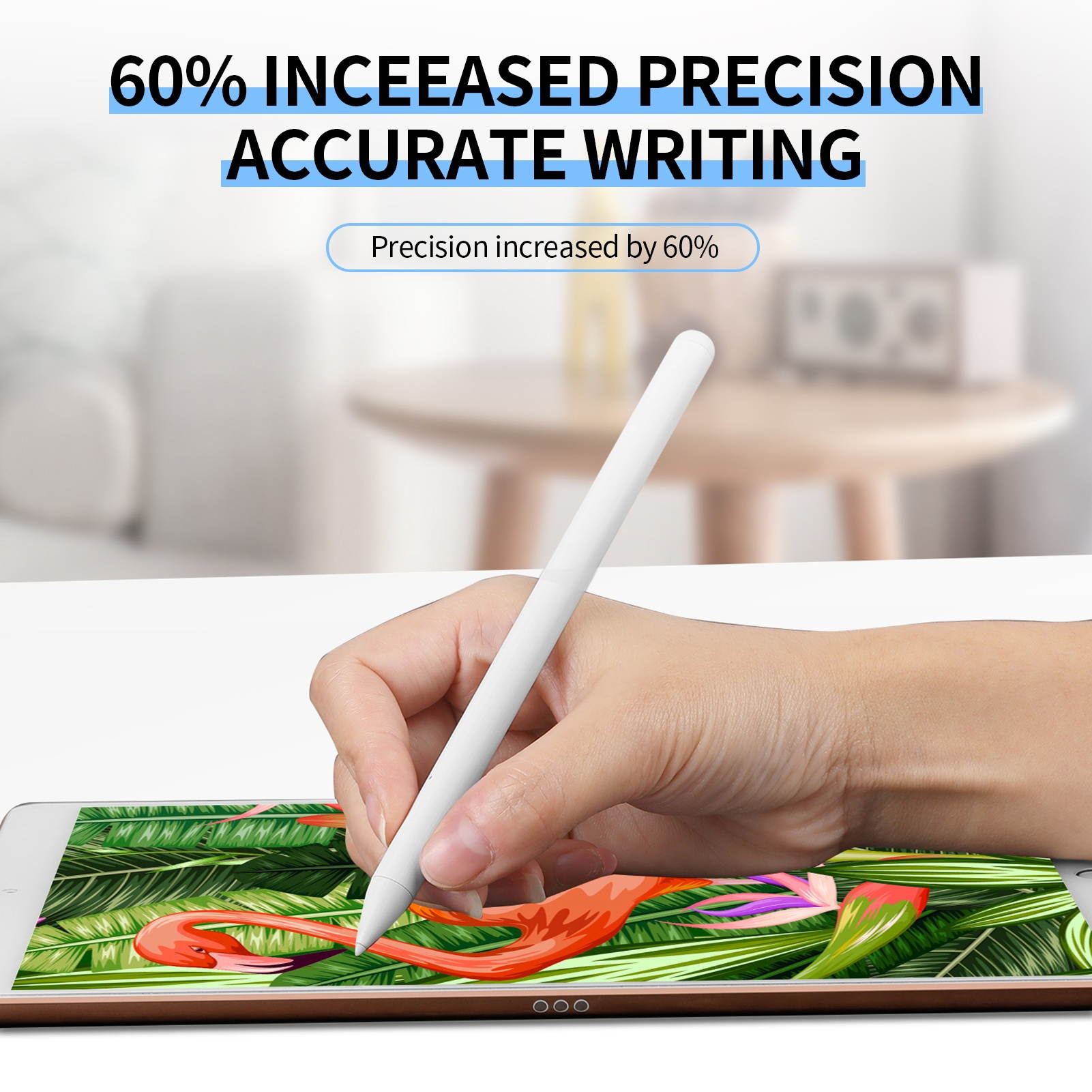 BUBM LS-DRB-WF004-bai Stylus Pen Touch Pen with Charge Box Replacement for iPad Pro 11in 2018/iPad 2019 10.2in/iPad Air3/mini5