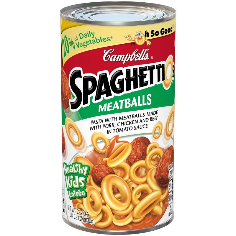 Campbell's SpaghettiOs with Meatballs 22.2oz