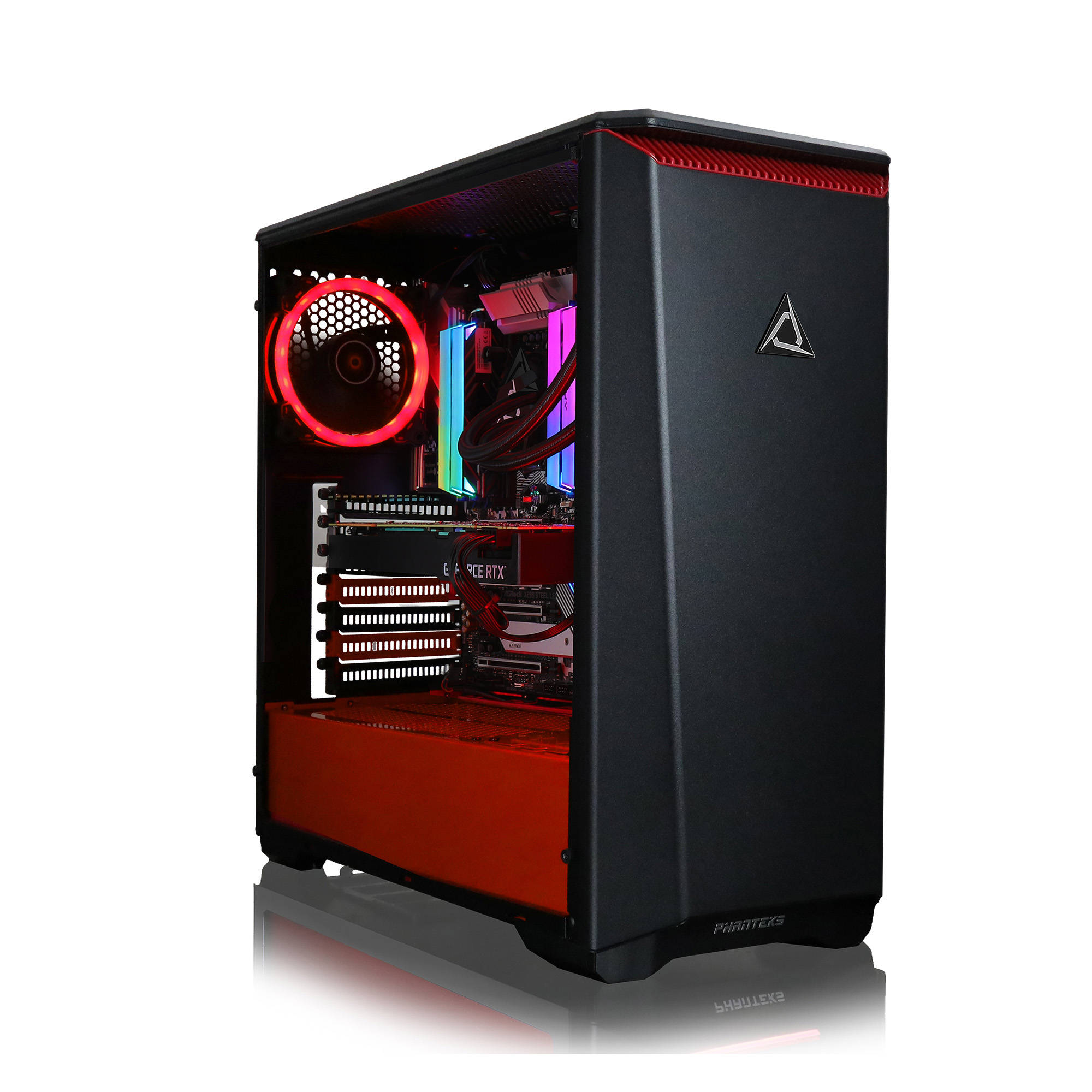 CLX SET Gaming Desktop - Liquid Cooled - Intel Core i9 10920X 3.50 GHz 12-Cores Processor, 32GB DDR4 Memory, GeForce RTX 3090 24GB GDDR6X Graphics, 480GB SSD, 3TB HDD, WiFi, Windows 10 Home 64-bit