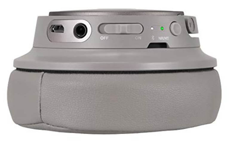 Audio-Technica ATH-SR50BT Bluetooth Wireless Over-Ear Headphones, Brown-gray