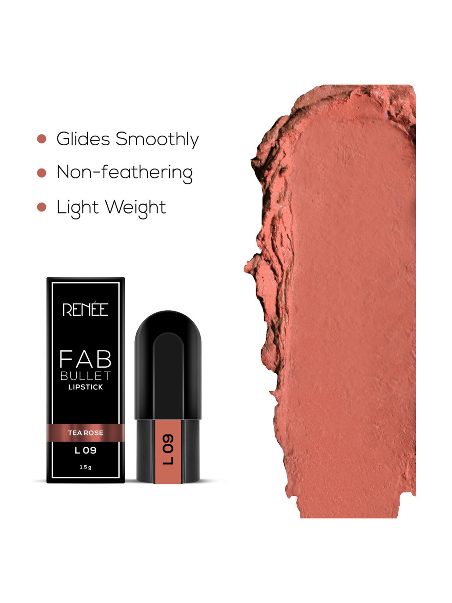 Renee Fab Bullet L 09 Tea Rose - 1.5 gm