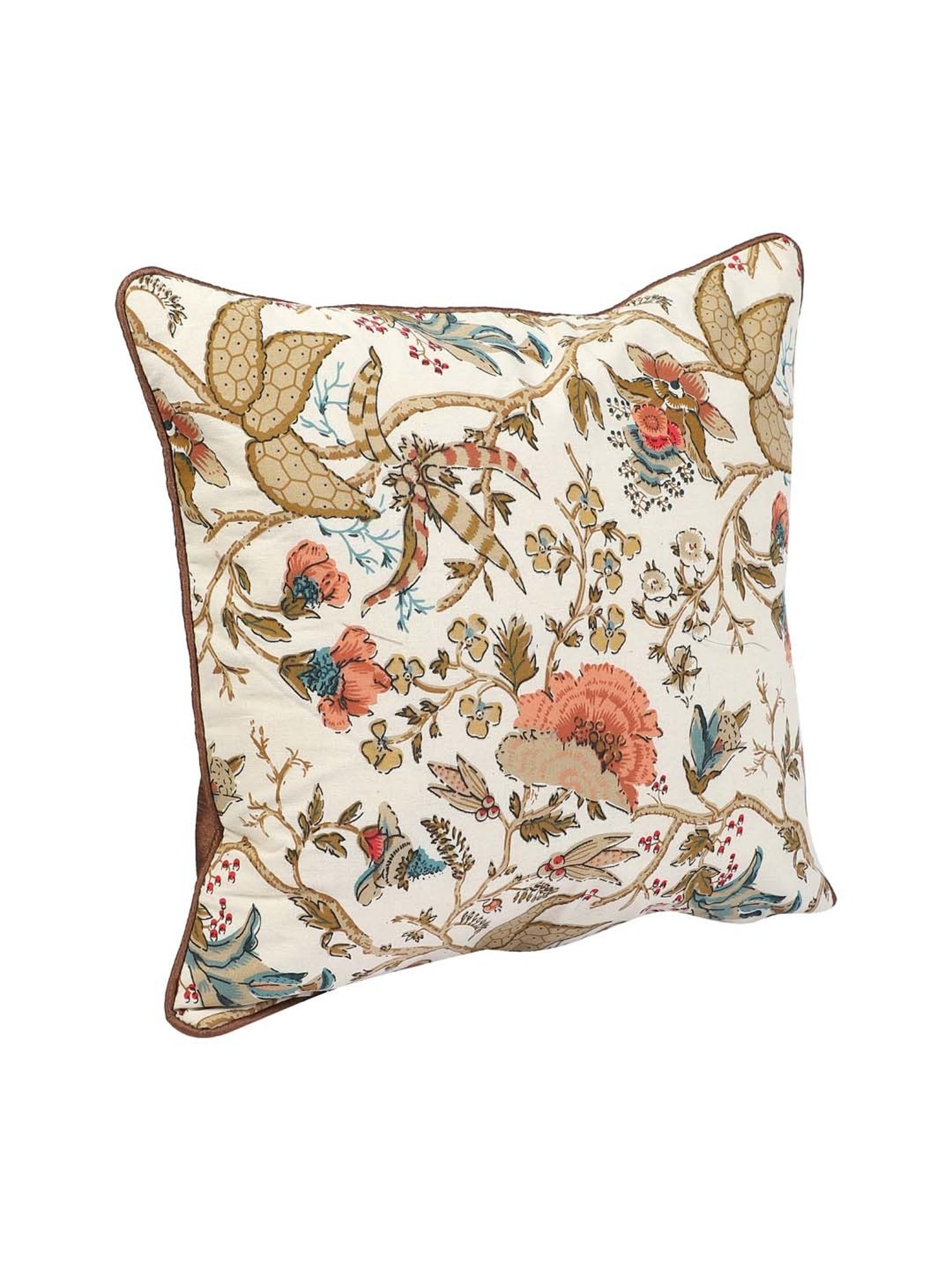 MFD HOME Furnishing Multicolour Cotton Cushion Cover - Set of 5