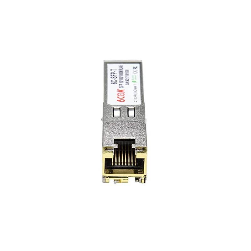 Gigabit SFP Copper 101001000BASET RJ45 Module 125G Transceiver for Ubiquiti UFRJ451G and Other Open Switches CAT5e Cable up to 100m