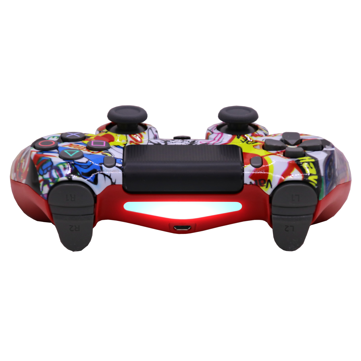Bluetooth Wireless Controller for PS4 Vibration Joystick Gamepad For PS4 Game ES