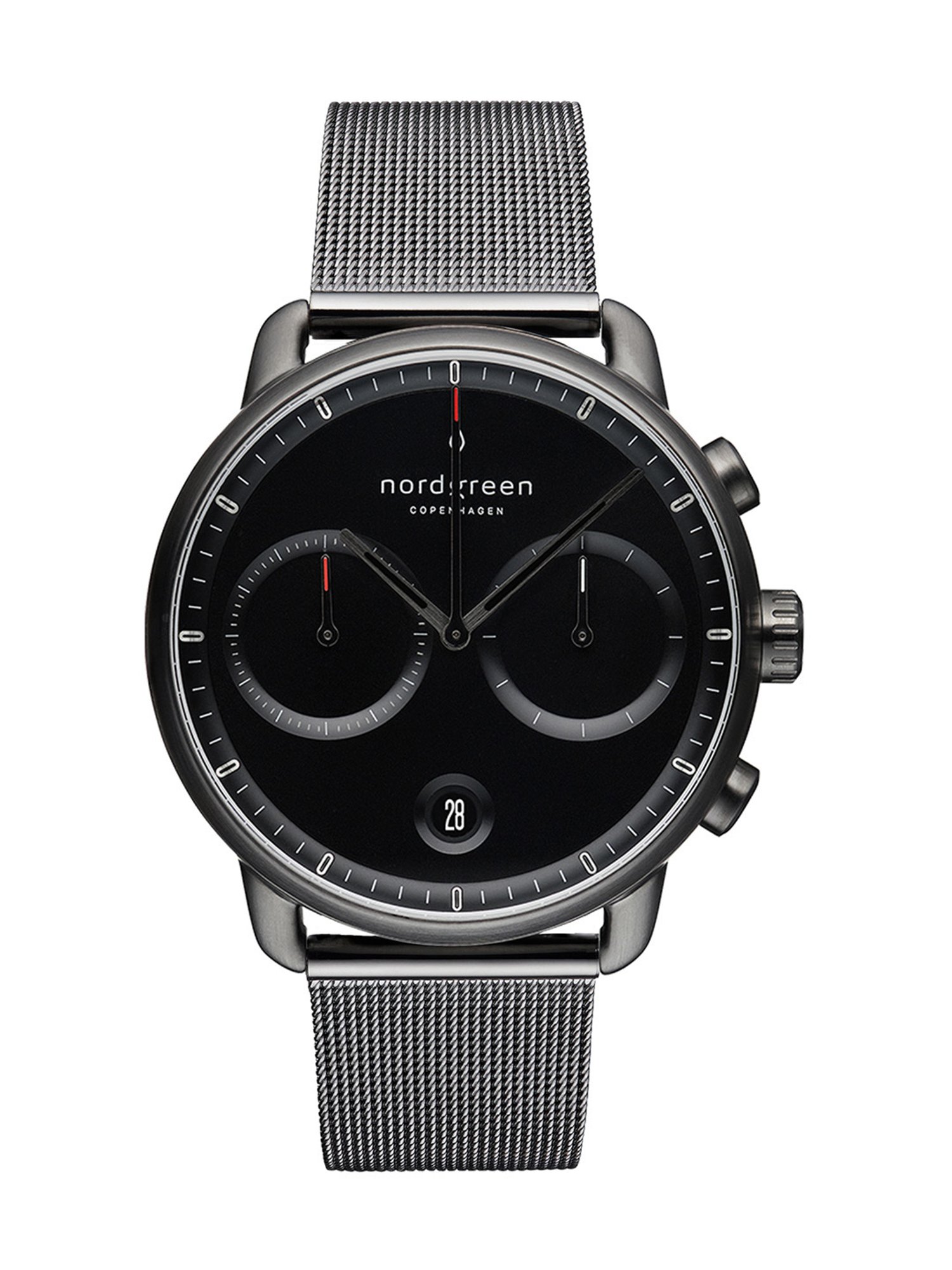 NORDGREEN PI42GMMEGUBL Pioneer Chronograph Watch For Men