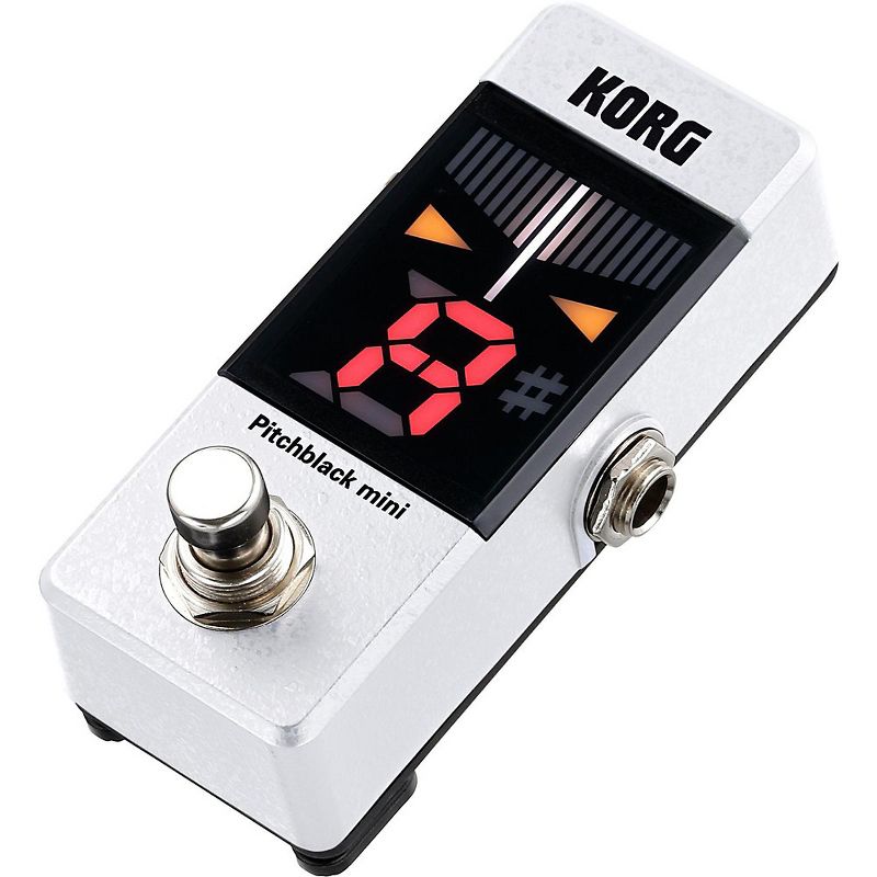Korg Pitchblack Mini Limited Edition Pedal Tuner White
