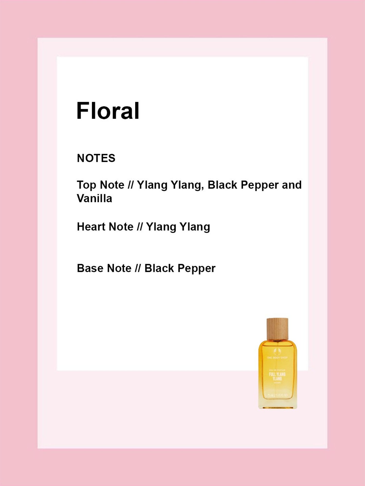 THE BODY SHOP Full Ylang Ylang Eau de Parfum - 75 ml