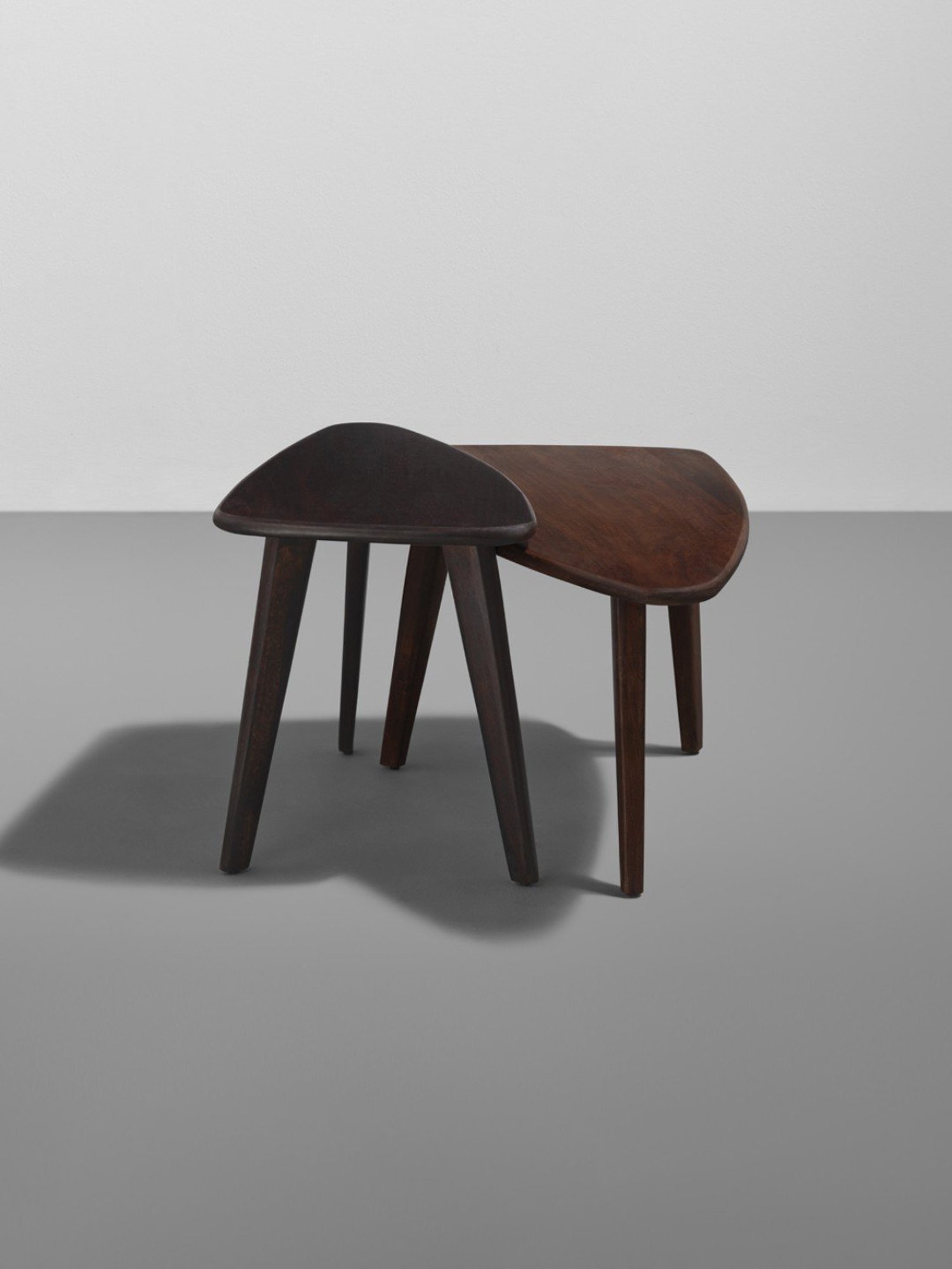 Sleepyhead Twosome Brown Mango Wood Nesting Table