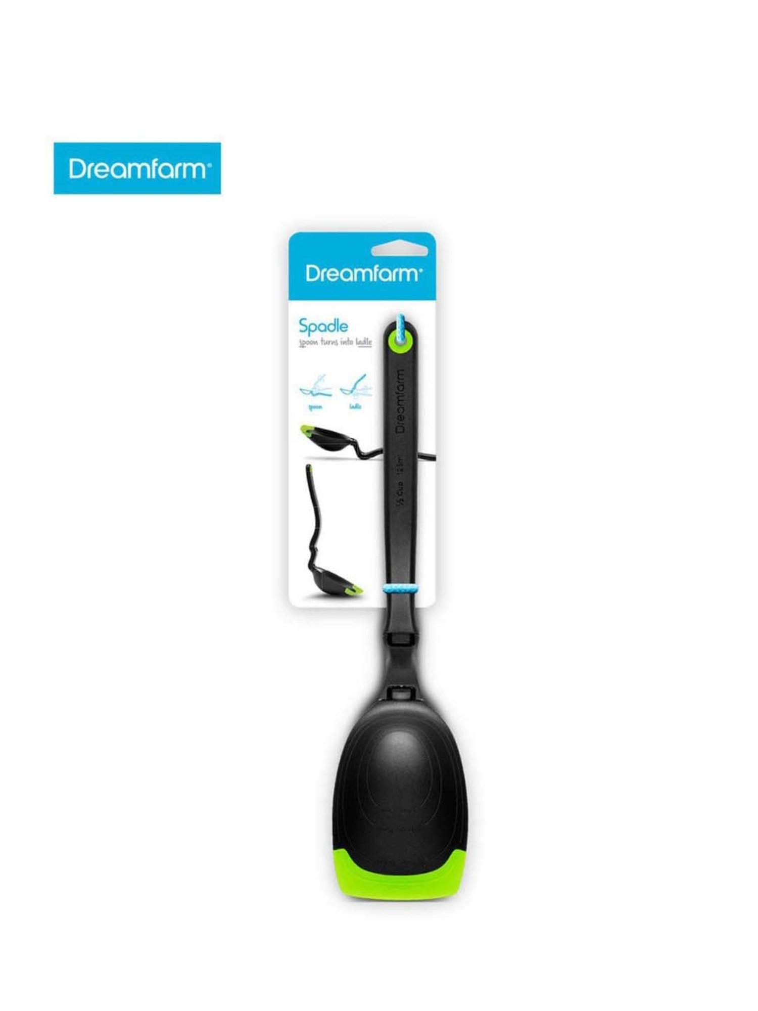 Dreamfarm Green Medium Spadle With Measurements