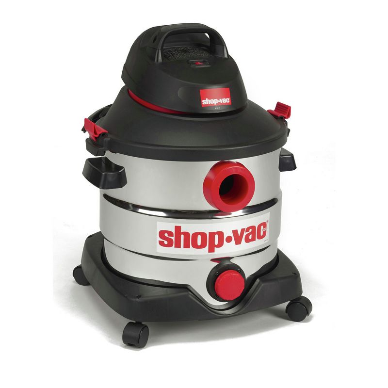 PORTER-CABLE PCX18301-4B 4 Gallon 4Hp Wet/Dry Vacuum, Stainless Steel (Certified Refurbished)