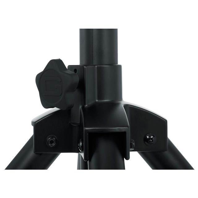 Gator Cases Deluxe Quadpod A/V Stand with LiftEEZ Piston for 65" Displays, Black