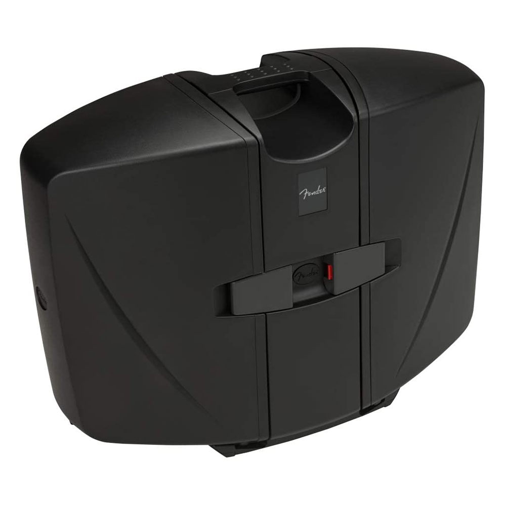 Fender Passport Conference Series 2 Portable Powered PA System with Vocal Microphone, 2x Speaker Stand & 2x XLR Cable Bundle