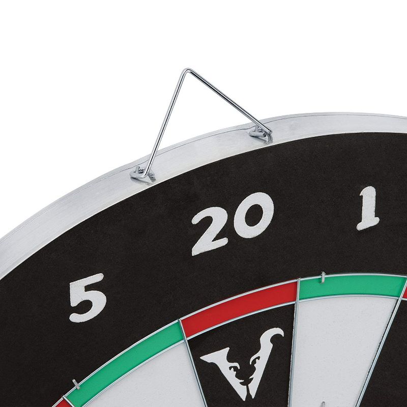 Viper Double Play Traditional & Baseball Coiled Paper Fiber Dartboard with Darts