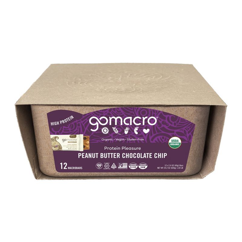 GoMacro Peanut Butter Chocolate MacroBar - 2.4oz