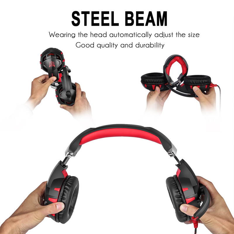 Zgeer Stereo Gaming Headset Over Ear USB Gamer Headphones With Mic