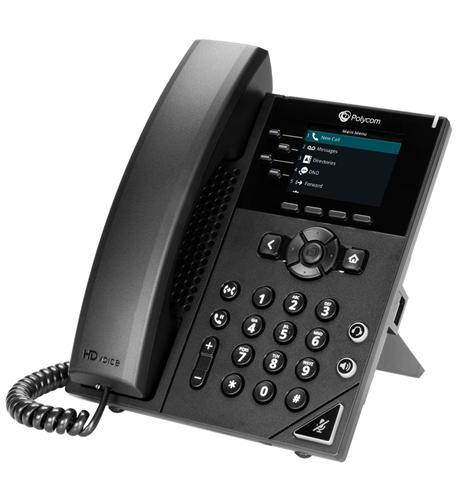 Poly 250 Ip Phone - Corded - Corded - Desktop Wall Mountable