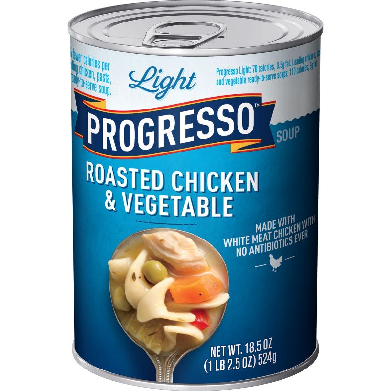 Progresso Light Roasted Chicken & Vegetable Soup - 18.5oz