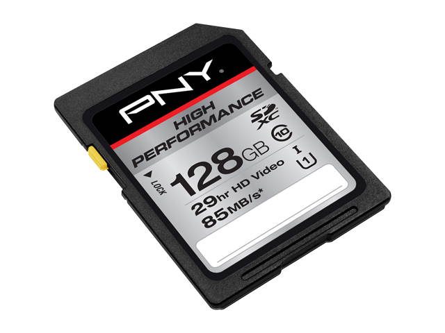 PNY 512GB Elite Performance SDXC UHS-I/U3 Class 10 Memory Card, Speed Up to 95MB/s (P-SDX512U3H-GE)