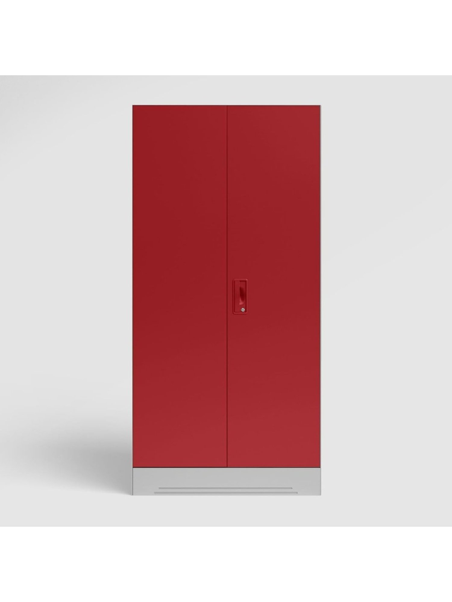 Godrej Interio Ewa Brown Engineered Wood 4 Door Wardrobe