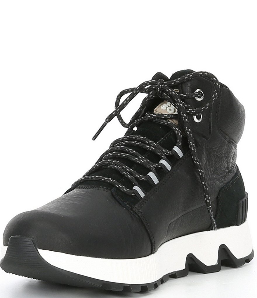 Sorel Men's Mac Hill Mid Leather Suede Lace-Up Waterproof Boots