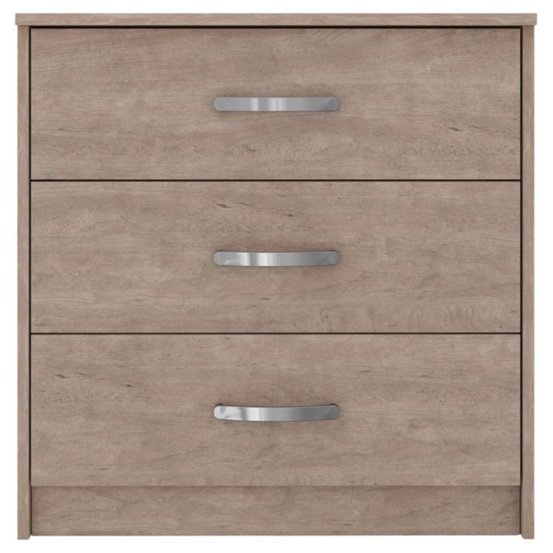 Flannia 3 Drawer Chest Gray - Signature Design by Ashley