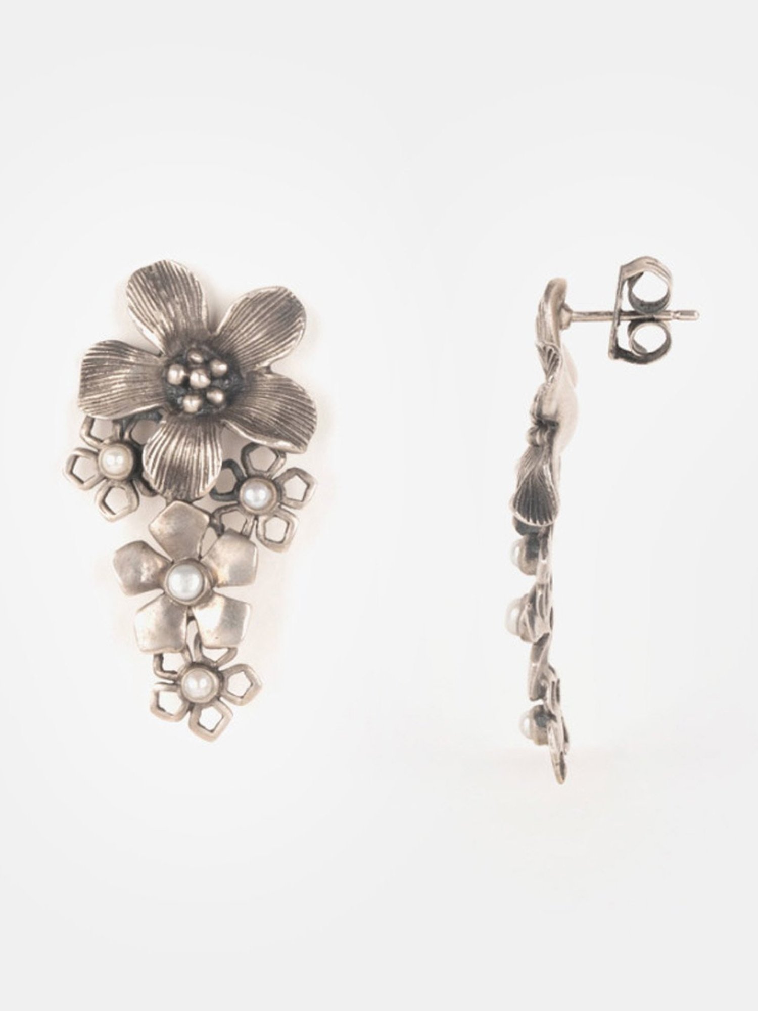 Shaya 92.5 Sterling Silver Susan B Earrings for Women