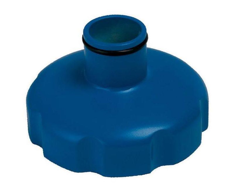 Solar Sun Rings Twister Power Steering Component for Automatic Robotic Suction Pool Cleaner Hoses with 30 Degree Angle Adaptor, Blue