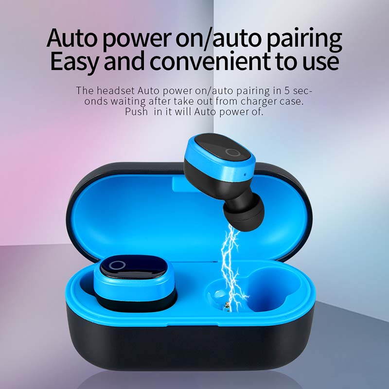 A9S Bluetooth Wireless Earbuds 5.0 TWS Headsets Wireless Hifi Stereo In Ear - Waterproof Sports Earphones with Mic