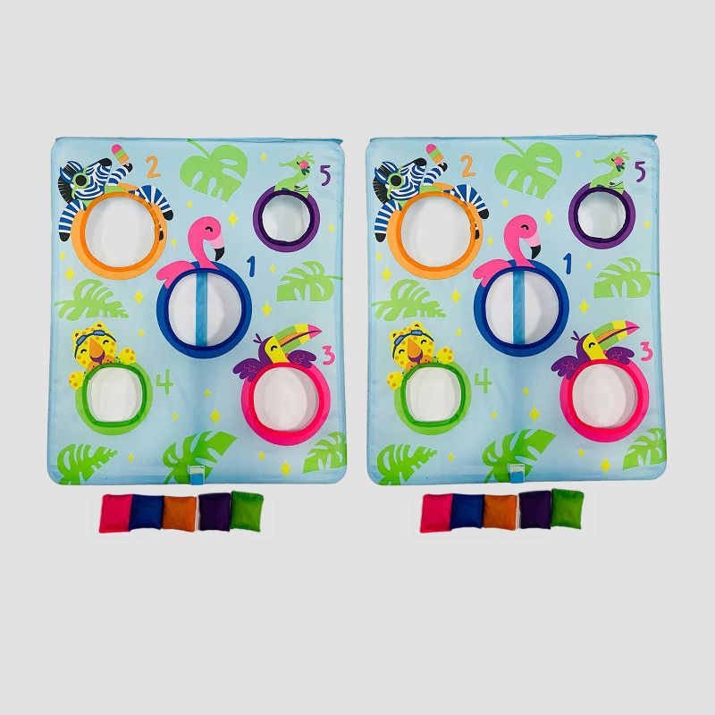 2ct Animal Bean Bag Toss Game Set - Bullseye's Playground™