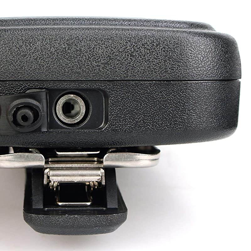 HD1 Shoulder Speaker Mic Microphone IP55 Waterproof 35mm Audio Jack for  HD1 Retevis RT82 RT87 RT29 RT47 RT48 Walkie Talkie 1 Pack