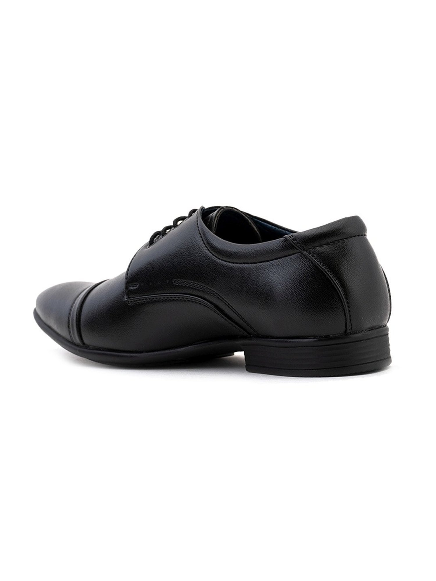 Khadim Men's Black Derby Shoes