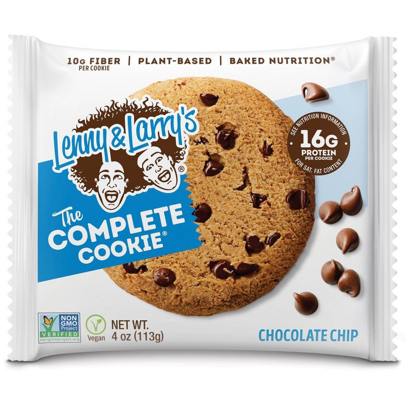 Lenny & Larry's Complete Vegan Cookie - Chocolate Chip - 4ct