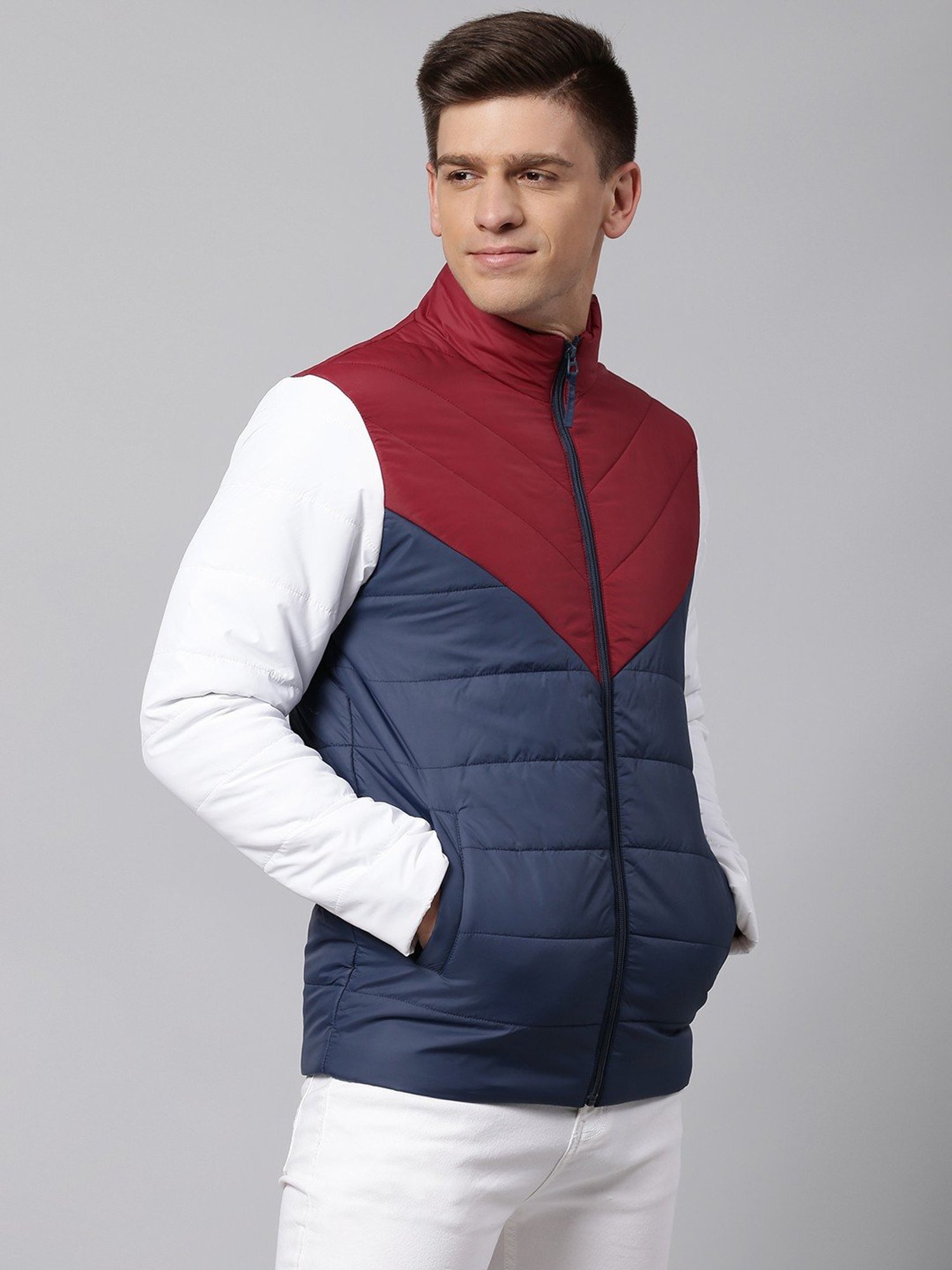 Dennis Lingo Multi Regular Fit Colour Block Jacket