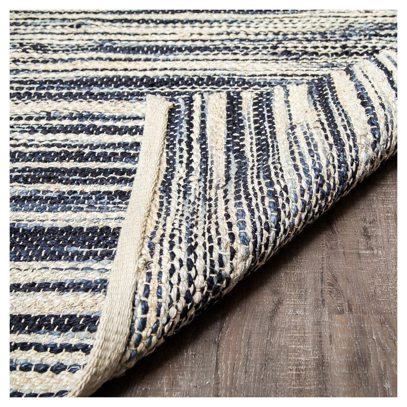 Stripe Woven Area Rug - (5' x 8') - Anji Mountain