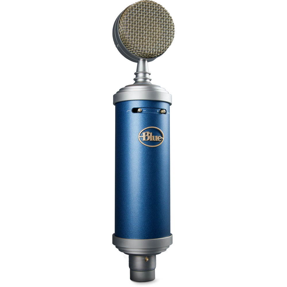 Blue Bluebird SL Condenser Studio Microphone with Focusrite Scarlett 2i2 2x2 Audio Inteface (3rd gen), Headphone, Mic stand & XLR Cable Bundle