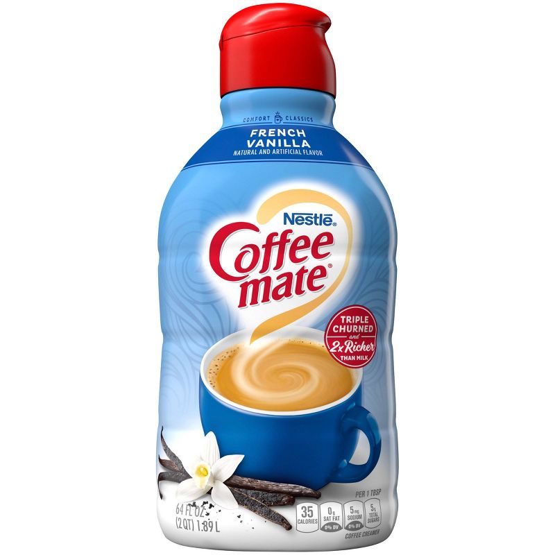 Coffee Mate French Vanilla Coffee Creamer - 0.5gal