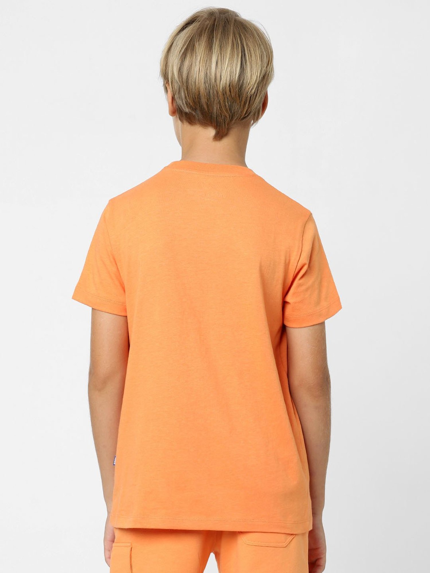 Jack & Jones Junior Orange Embellished T-Shirt