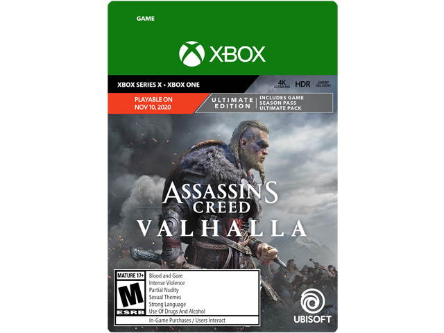 Assassin's Creed Valhalla Ultimate Edition Xbox Series X | S / Xbox One [Digital Code]
