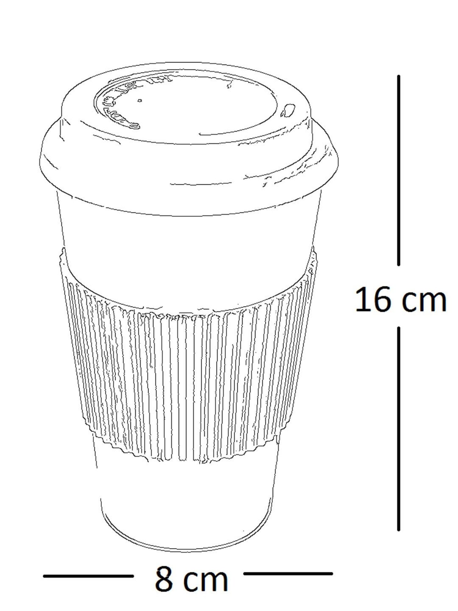 Freelance Green Bamboo Set of 1 Mugs