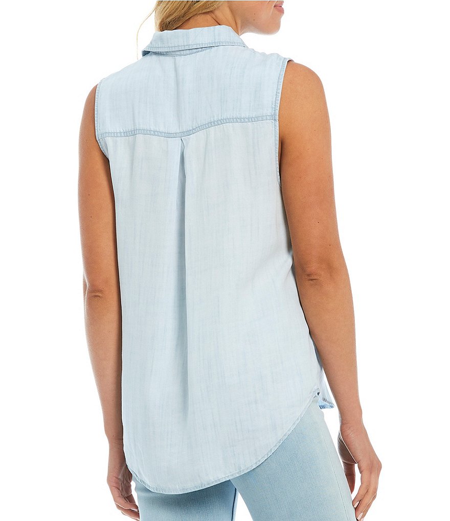 WAYF Double Ruffle V-Neck Peplum Top