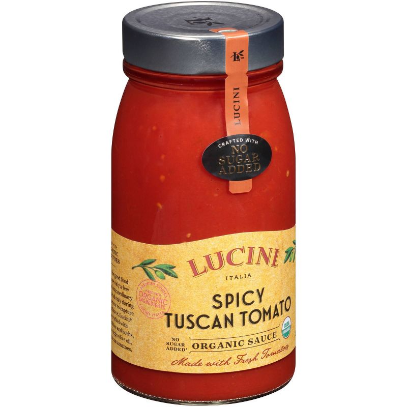 Lucini Spicy Tuscan Organic Pasta Sauce - 25.5oz