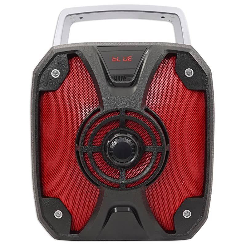 ROCKBOX 65quot 100 Watt Portable Rechargable Bluetooth Speaker w USBSD