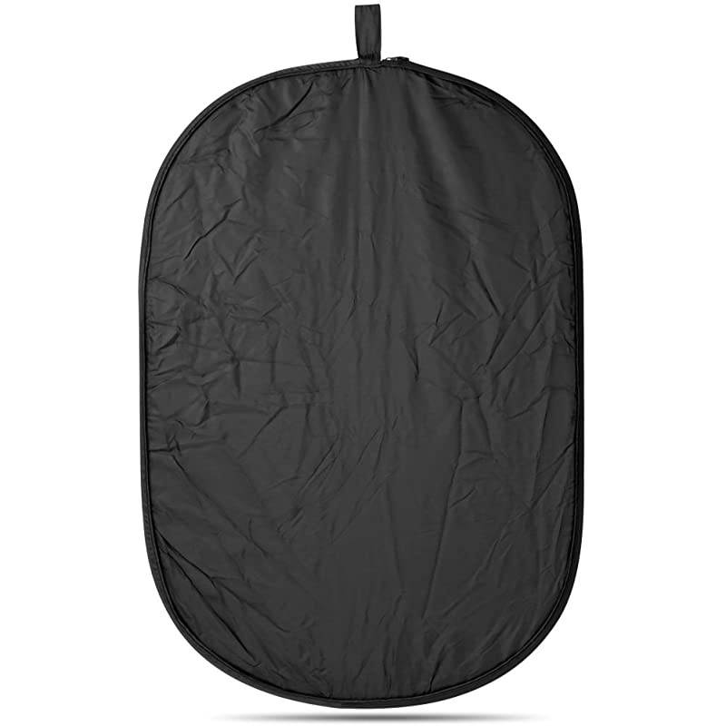 Portable 5 in 1 59x79150x200cm Translucent Silver Gold White and Black Collapsible Round Multi Disc Light Reflector for Studio or any Photography Situation