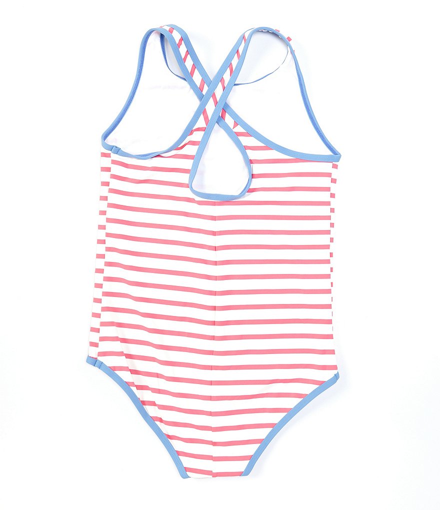 Joules Big Girls 9-10 Briony Luxe One-Piece Swimsuit