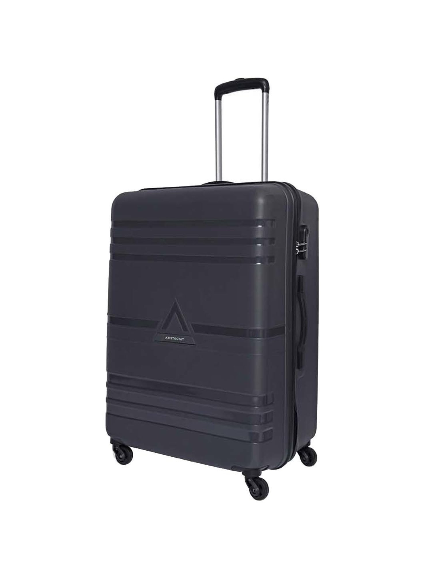 Aristocrat Navy Medium Hard Cabin Trolley - 46 cm