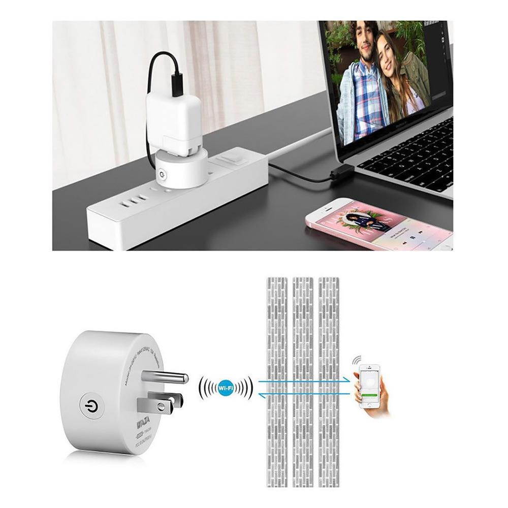 axGear WiFi AC Socket Wireless Ethernet Smart Wall Plug Internet Remote Control