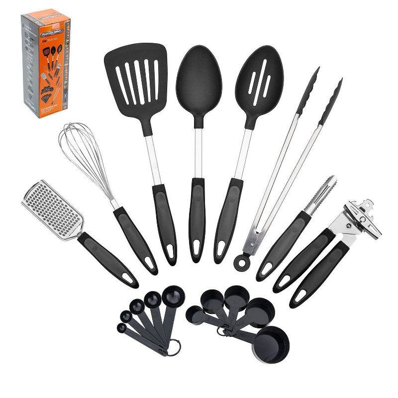 Proctor Silex 18pc Kitchen Tool Set - Gray/Black